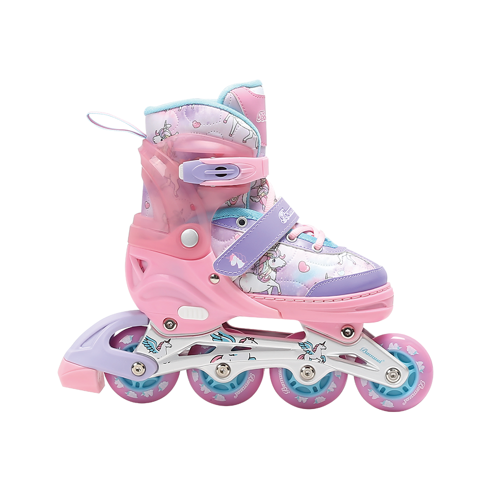 BW-230-6 อินไลน์สเก็ตสีชมพู